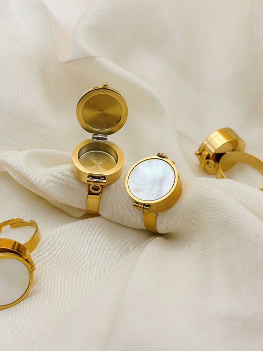 Pearl Secret Ring